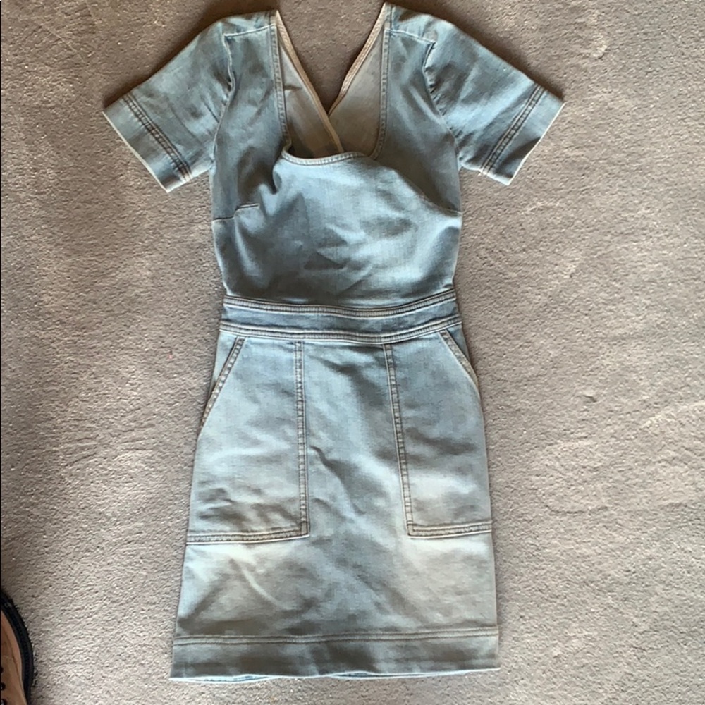 Stella McCartney denim mini dress